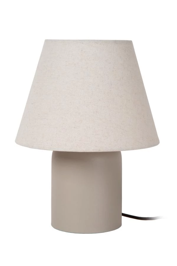 Lucide MACIA - Lampe de table - 1xE14 - Crème - éteint